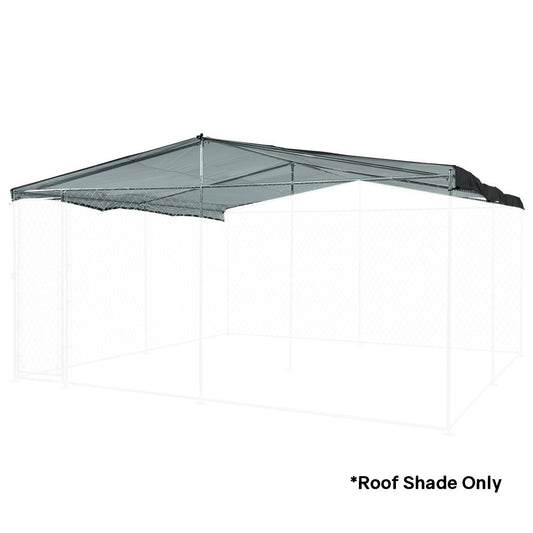 NEATAPET Shade Roof for 3x3m Dog Run Pet Enclosure, UV & Water Resistant, Black colour