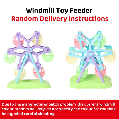 Interactive Parrot Educational Toys Bird Cage Training Supplies Xuan Feng Peony