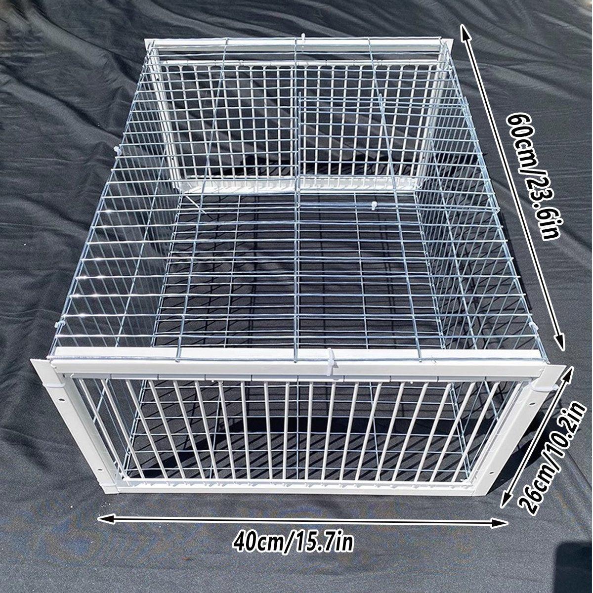 Durable Pigeon Cage for Indoor and Outdoor Use Safe Bird Housing Easy to Assemble